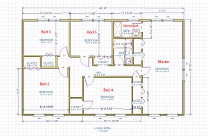 First Floor with RoomID